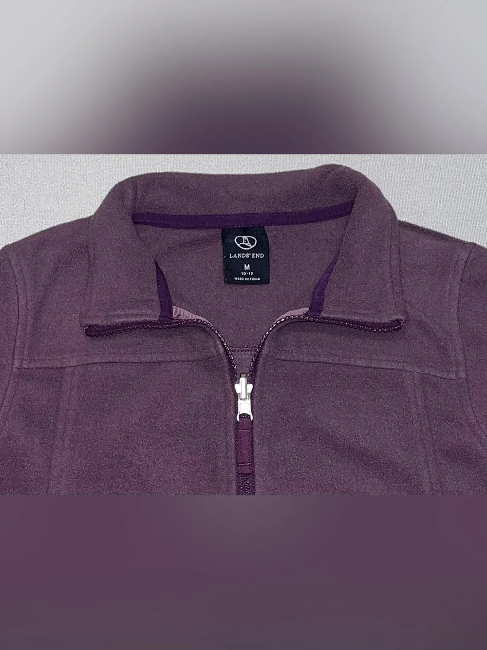 Lands’ End fleece jacket